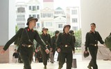 Tân binh Công an Hà Nội rạng rỡ trong ngày đầu nhập ngũ
